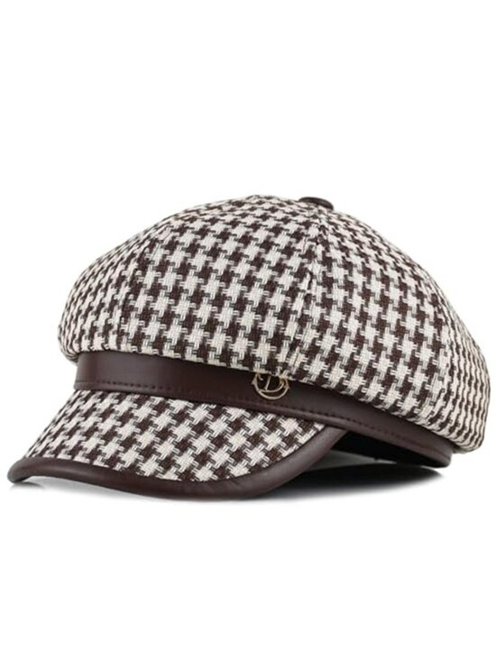 Women\'s Newsboy Cap French Fashion Hats Summer Cabbie Hat